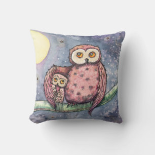 Cute Owl Pillow Kussen