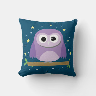 Cute owl 's nachts kussen