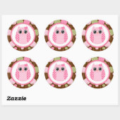 Cute Owl Stickers (Vel)