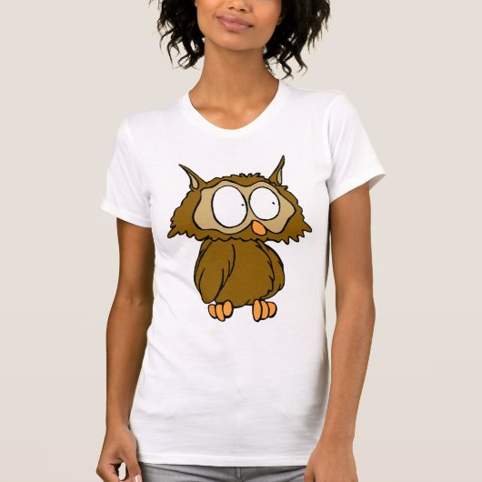 Cute Owl T-shirt (Voorkant)