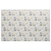 Cute Owl tissu Motif (Fat Quarter)