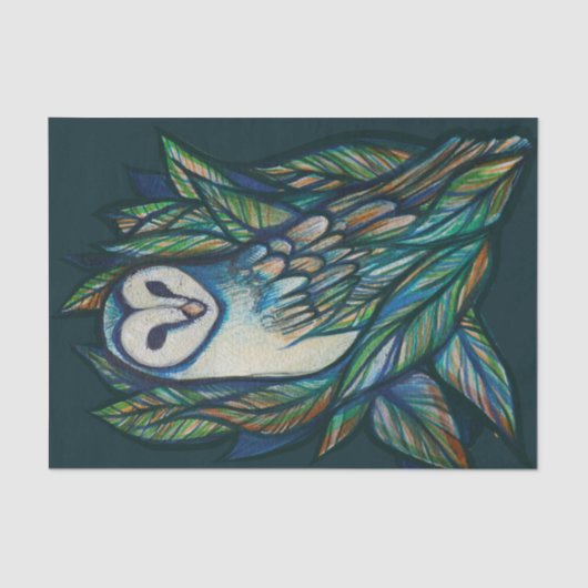 Cute Owl Tissuepapier (Voorkant)