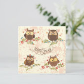 Cute Owls (Staand voorkant)