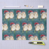 Cute Owls Kerstmis Tissuepapier (Craft)