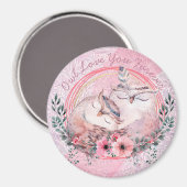 Cute Owls Magnet Magneet (Voorkant / Achterkant)