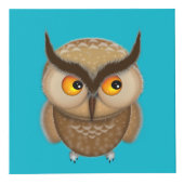 Cute Owls Photo Cube Kids Owl Lovers (Devant)