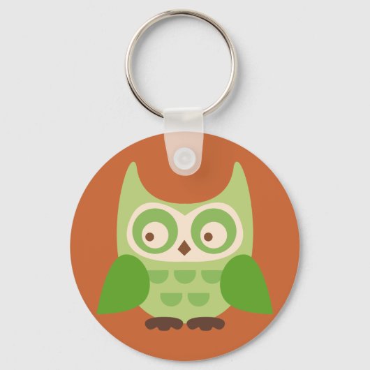 Cute Owls Sleutelhanger (Voorkant)