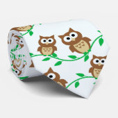 Cute owls stropdas (Opgerold)