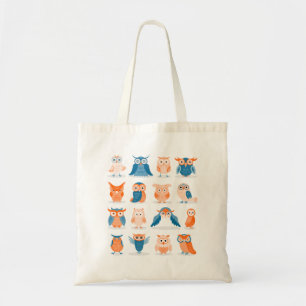 Cute Owls Tote Bag