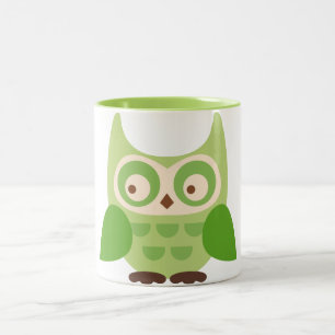 Cute Owls Tweekleurige Koffiemok