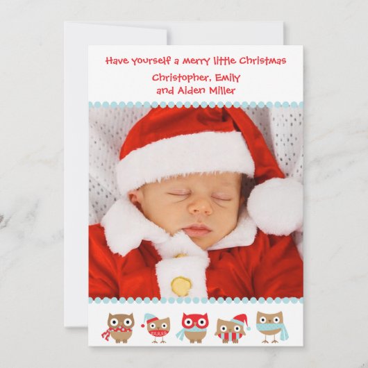 Cute Ownership Card Feestdagenkaart (Voorkant)