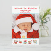 Cute Ownership Card Feestdagenkaart (Staand voorkant)