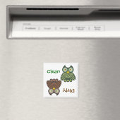 Cute Ows Clean Dirty Lave-vaisselle Magnet (In Situ (Lave-vaisselle))