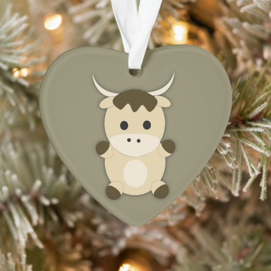 Cute Ox Ornament (Boom)