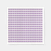 Cute Paars Pset Pattern Servetten (Voorkant)