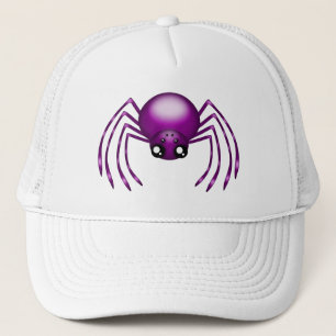 Cute Paarse Cartoony Spider Pet
