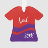 Cute Paarse Dress Ornament (voorkant)