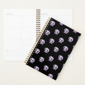 Cute Paarse Schedel Planner (Display)
