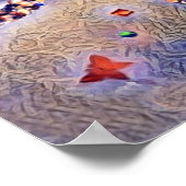  Cute Paarse Tiny Dancer Poster (Hoek)