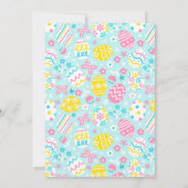 Cute paashaas kaart (Achterkant)