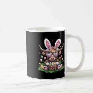 Cute Paashaas Koe Design Koe Liefhebber Grappig Koffiemok