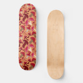 Cute paddenstoelen skateboard (Voorkant)
