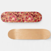 Cute paddenstoelen skateboard (Horizontaal)