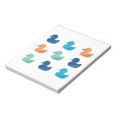 Cute Paddling of Ducks Art II Notitieblok (Gedraaid)