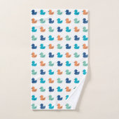 Cute Paddling of Ducks Pattern Bad Handdoek (Handdoek)