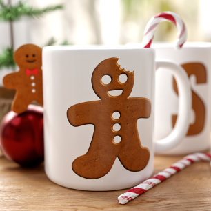 Cute pain d'épices biscuit Géant Mug de café