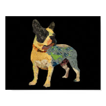 Cute Painted French Bulldog