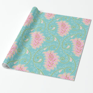 Cute Paisley Pattern Cadeaupapier
