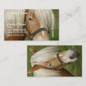 Cute Palomino Pony Visitekaartjes (Voorkant / Achterkant)