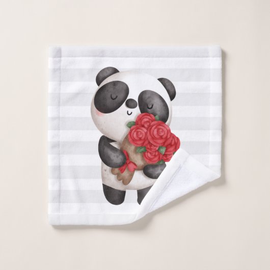 Cute Panda (Gant de toilette)