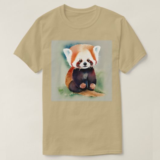Cute Panda (3) T-shirt (Design voorkant)