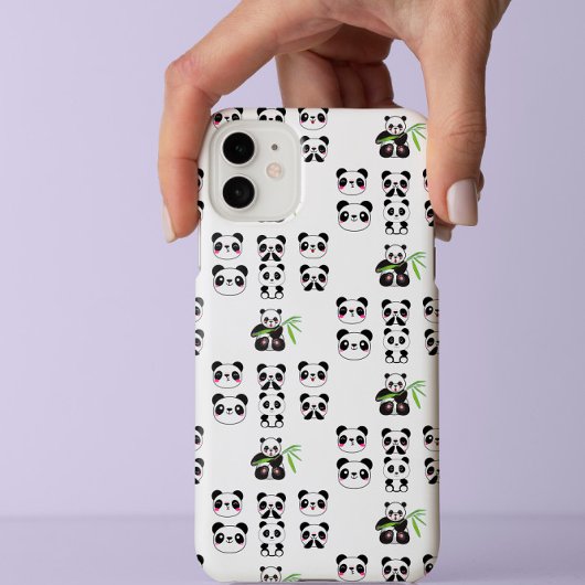 Cute panda animal esthetics Case-Mate iPhone case