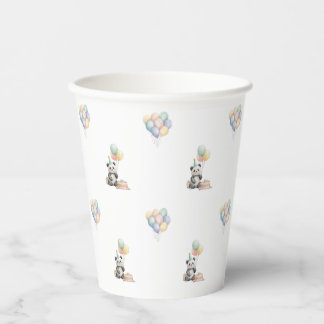 Cute Panda animal Party Paper cups  Papieren Bekers