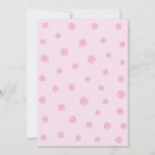 Cute Panda Anniversaire Invitation Pin Eau Couleur (Dos)