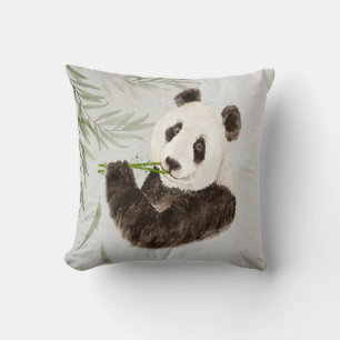 Cute Panda Asian Beer Animal Bamboo Wildlife Kussen