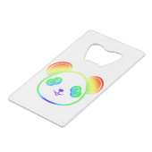 Cute Panda Bear Dans Les Couleurs De L'Arc-En-Ciel (Devant Angle)