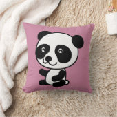 Cute Panda Bear lance des oreillers (Couverture)