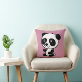 Cute Panda Bear lance des oreillers (Chaise)