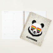 Cute Panda Bear | Rainbow | LGBTQ (Devant avec enveloppe)