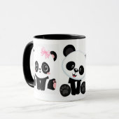 Cute Panda bébé tasse (Devant gauche)