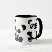 Cute Panda bébé tasse (Devant droit)