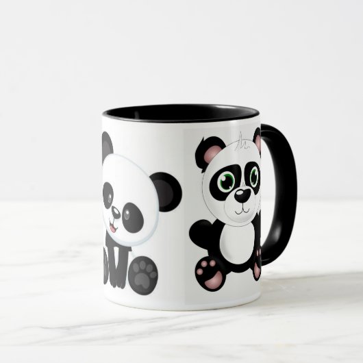 Cute Panda bébé tasse (Devant droit)