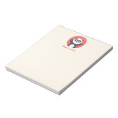 Cute Panda Beer - Gepersonaliseerd Kinder Notitieb Notitieblok (Gedraaid)