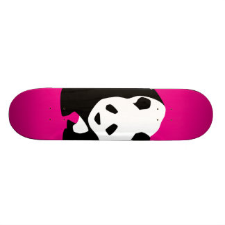 Cute Panda Beer Hot Pink Fuchsia Zoo Wildlife Gift Skateboard