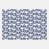 Cute Panda Beer Inpakpapier Vel (Voorkant 3)