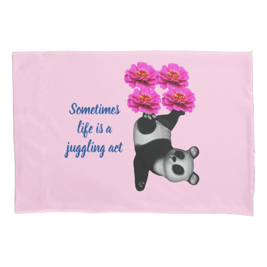 Cute Panda Beer Life is een jonglewet Kussensloop (Voorkant)